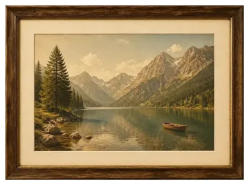 Gerahmtes Reisefoto